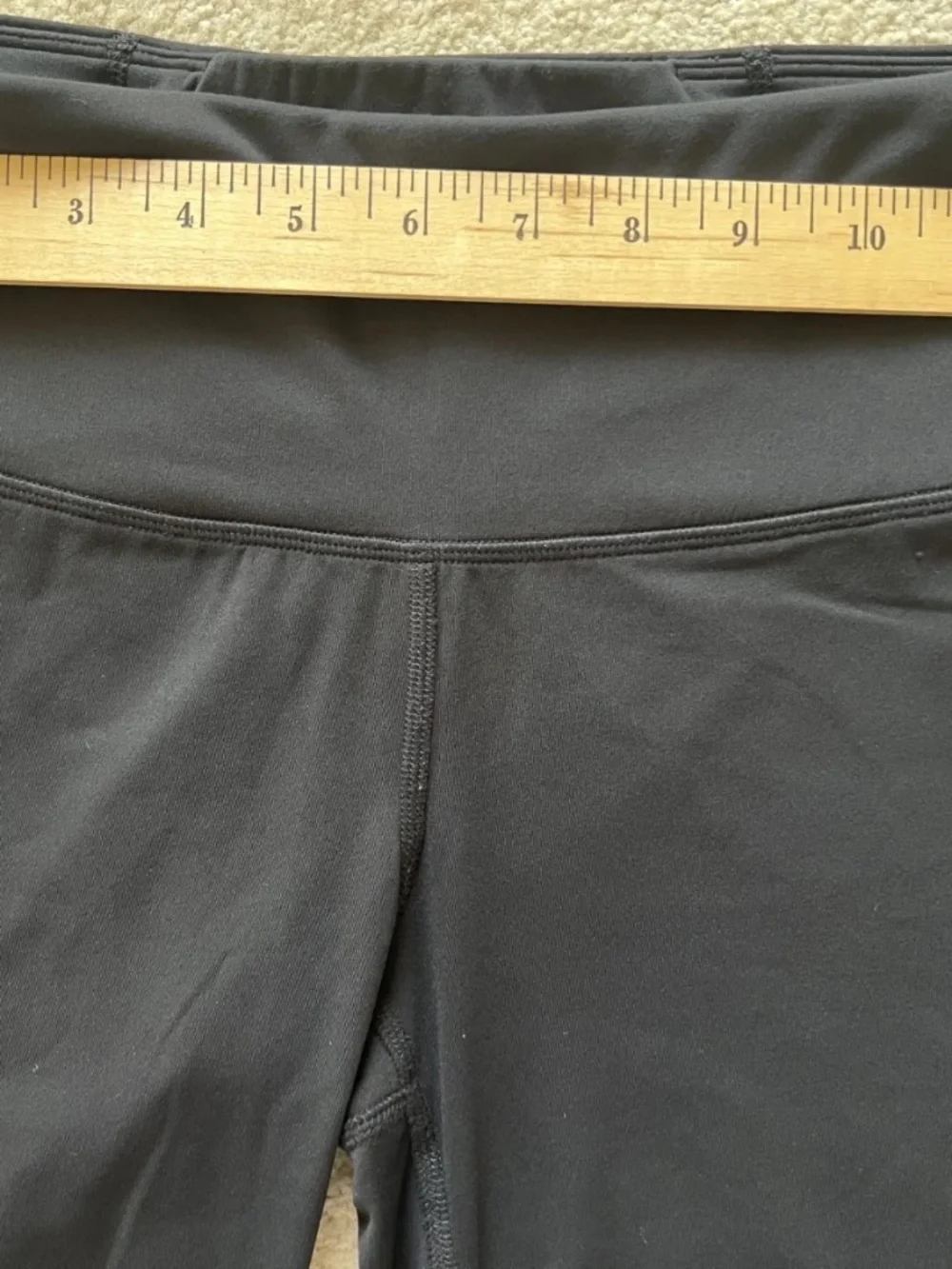 Tory Sport Womens Biker Shorts Black Polyester Size XS
